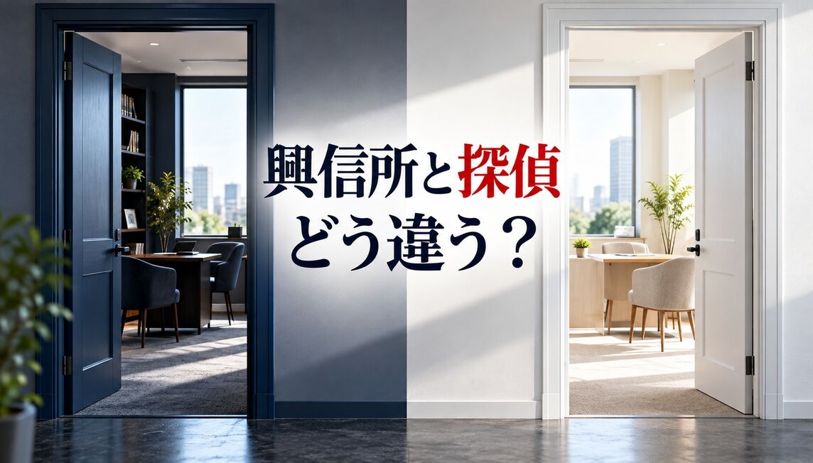 興信所と探偵の違いは？名前で選ばず相談先を比べる確認ポイント