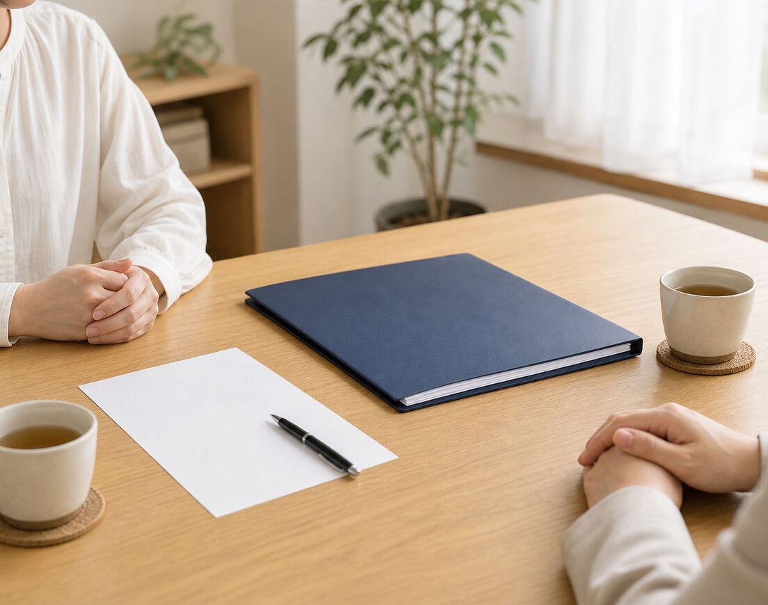 必要な調査を一緒に考える探偵相談のイメージ
