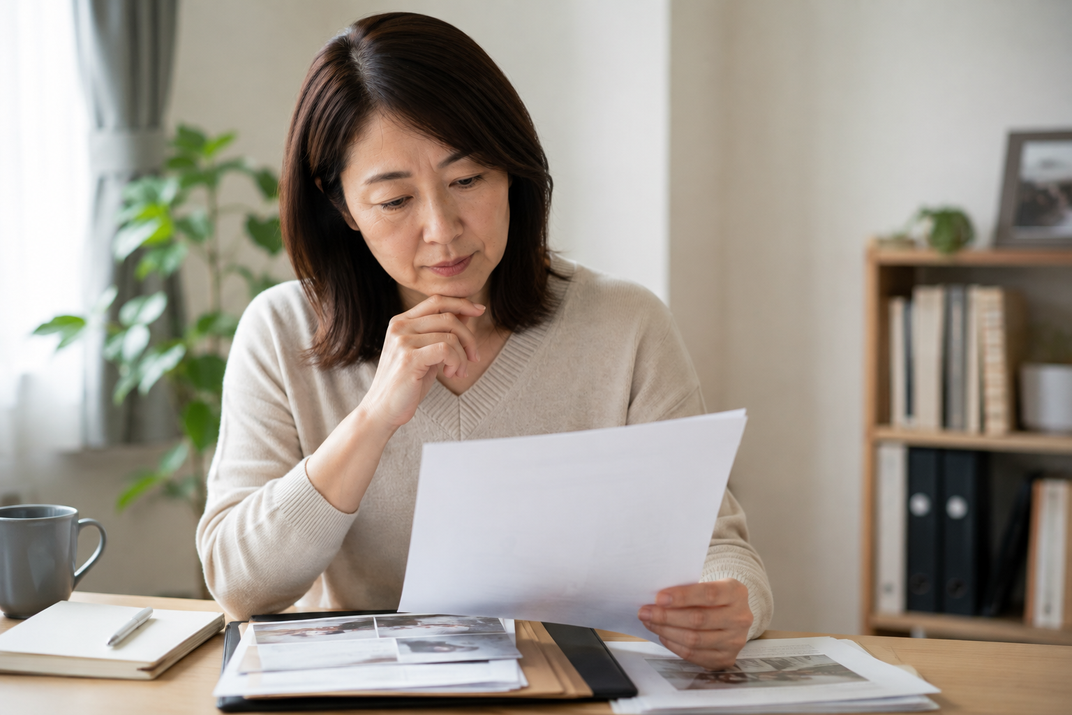人探しの手がかりを整理する相談場面