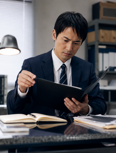 婚前調査で本人の基本情報を確認するイメージ